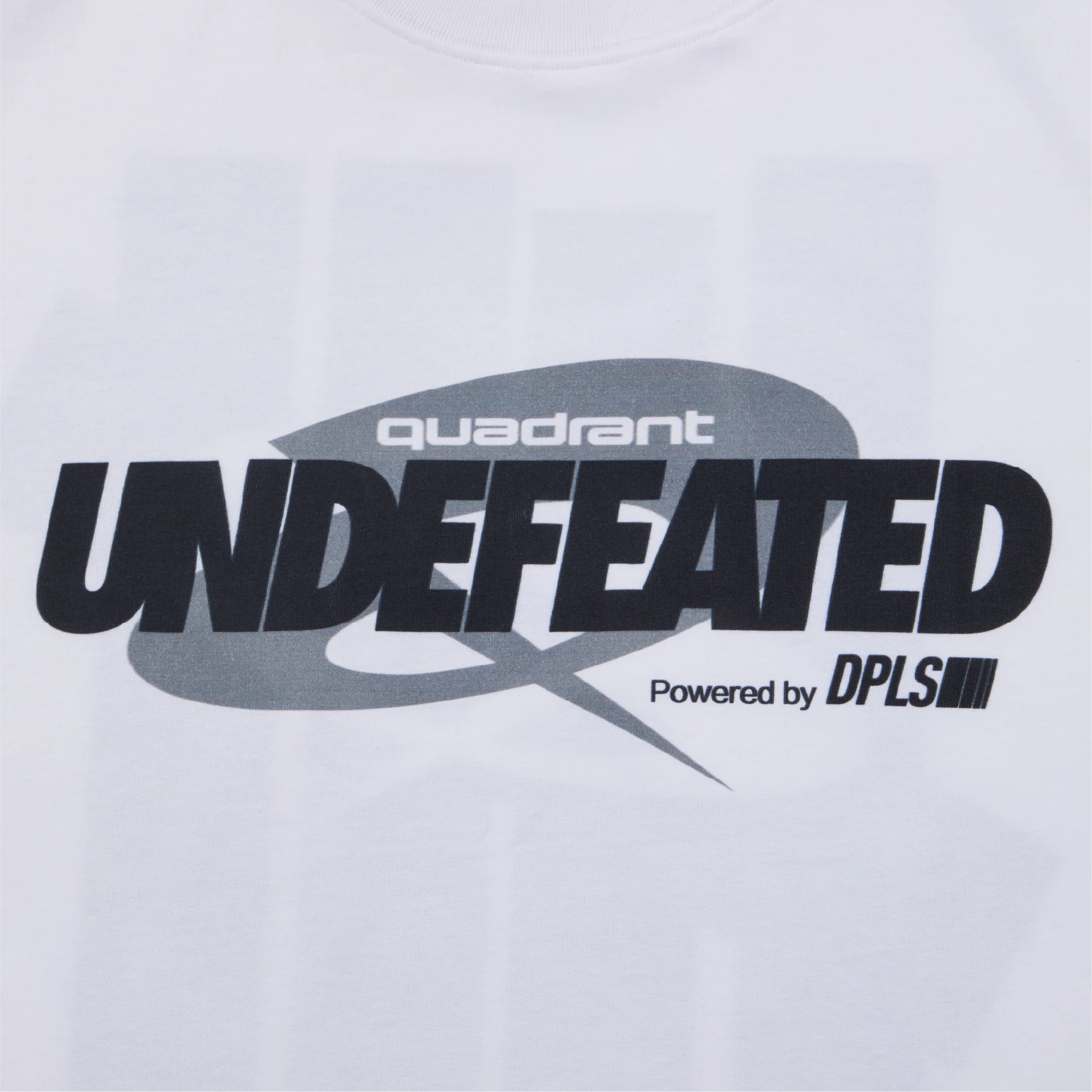 Quadrant x Undefeated T-Shirt White - Image 5